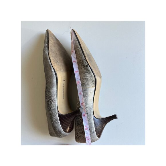 Bandolino Heels Leather Upper Women's 9 1/2 Medium - Picture 7 of 8